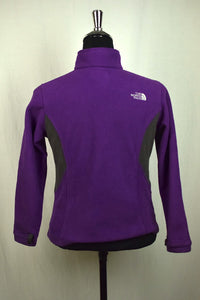 Ladies Purple North Face Fleece Jacket