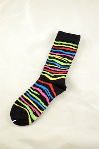 NEW Funky Coloured Striped Socks