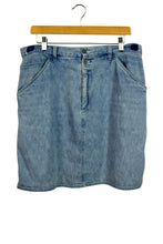 Load image into Gallery viewer, Faded glory Brand Light Blue Denim Skirt
