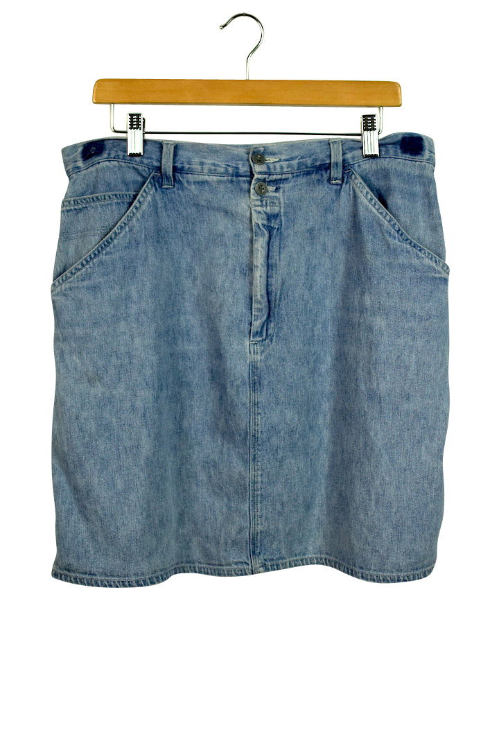 Faded glory Brand Light Blue Denim Skirt