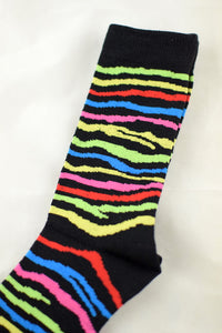 NEW Funky Coloured Striped Socks