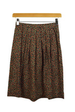 Load image into Gallery viewer, Reworked Red Floral Skirt
