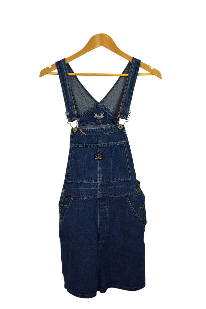 Angels Brand Short Denim Overalls