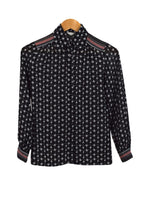Load image into Gallery viewer, Black and White Blouse
