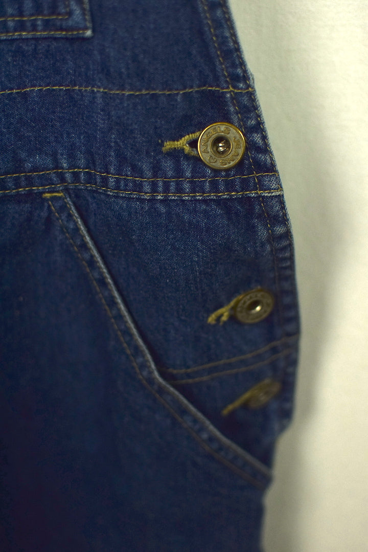 Angels Brand Short Denim Overalls