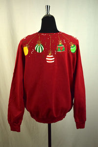 80s/90s Christmas Ball Balls Sweatshirt