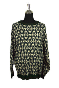 Abstract Print Knitted jumper