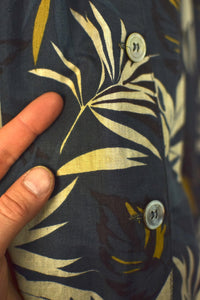 Reworked Leaf Print Skirt