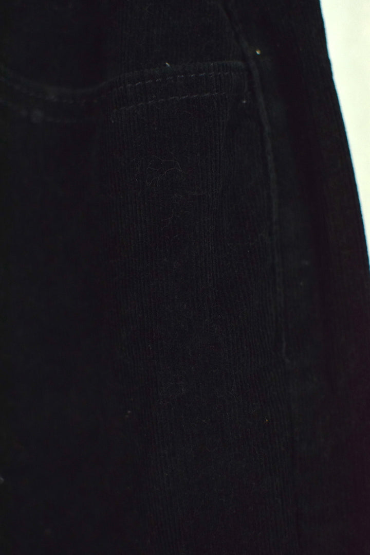 Black Levis Brand Corduroy Pants