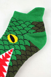 NEW Crocodile mouth anklet socks