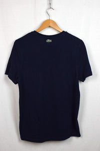 Navy Lacoste Brand T-shirt