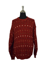 Load image into Gallery viewer, 90s Abstract Pattern Knitted Jumper
