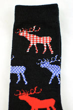 Load image into Gallery viewer, NEW Deer Patterned Black Socks
