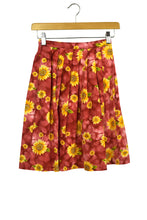 Load image into Gallery viewer, Reworked Sunflower Print Skirt
