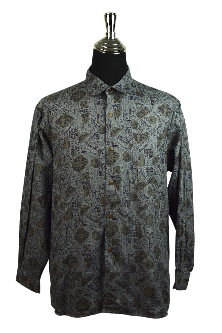 Abstract Shape Print Shirt