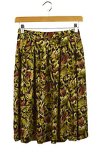 Load image into Gallery viewer, Reworked Abstract Floral Print Skirt
