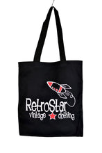 Load image into Gallery viewer, NEW RetroStar Black Tote Bag
