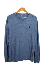 Load image into Gallery viewer, Blue Ralph Lauren Brand Long sleeve T-shirt
