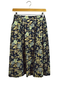 Reworked Floral Print Skirt