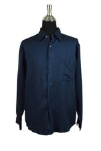 Load image into Gallery viewer, George Brand Metallic Blue Shirt
