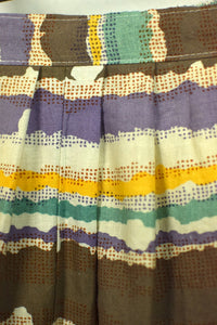 Reworked Striped Skirt