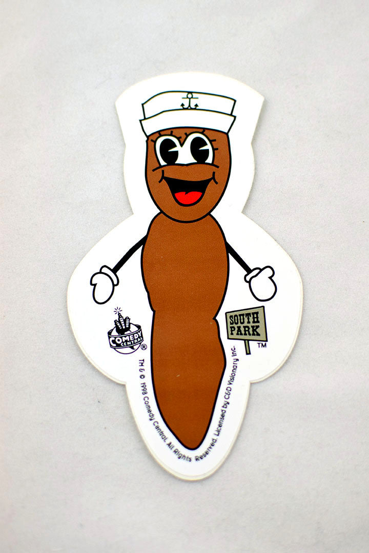 Deadstock 1998 South Park sticker for Mr Hankey