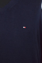 Load image into Gallery viewer, Navy Tommy Hilfiger Brand Knitted Jumper
