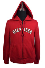Load image into Gallery viewer, Red Tommy Hilfiger Brand Hoodie
