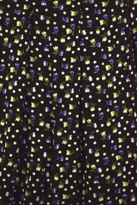 Reworked Floral Print Skirt