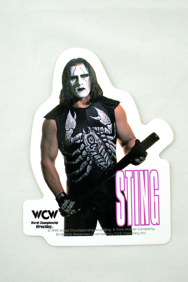 Deadstock 1998 WCW Sting Sticker