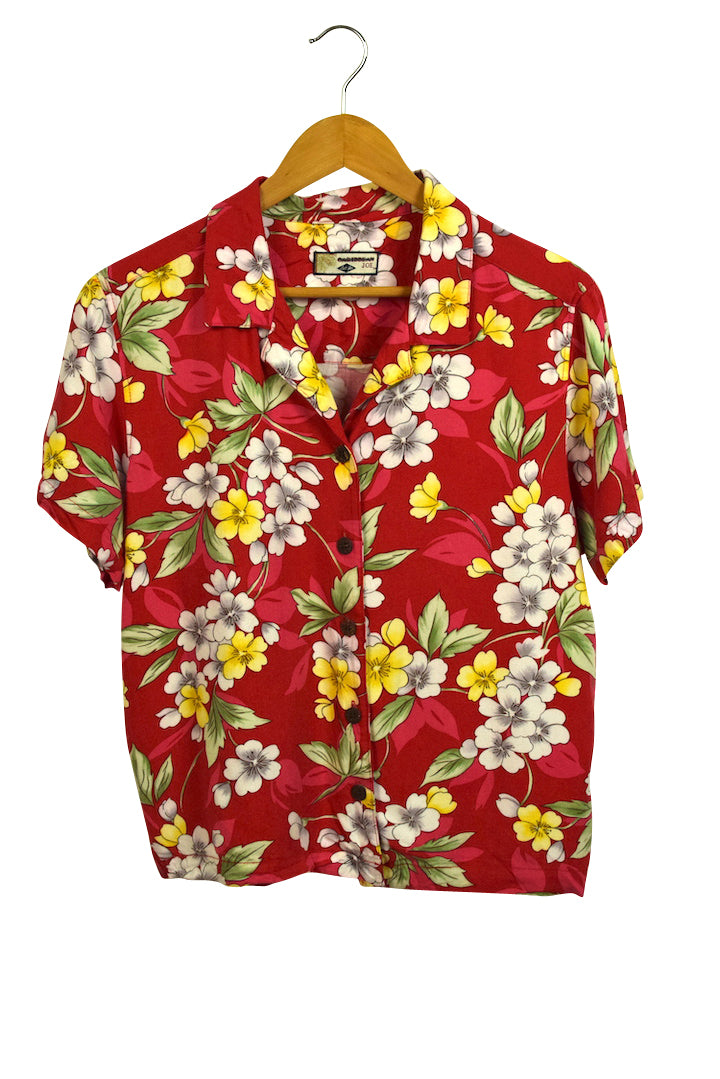 Caribbean Joe Brand Ladies Hawaiian Shirt