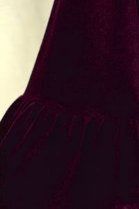 Red Velour Dress
