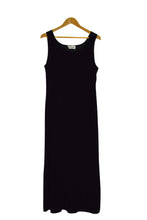 Load image into Gallery viewer, Black Velour Dress
