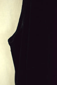 Black Velour Dress