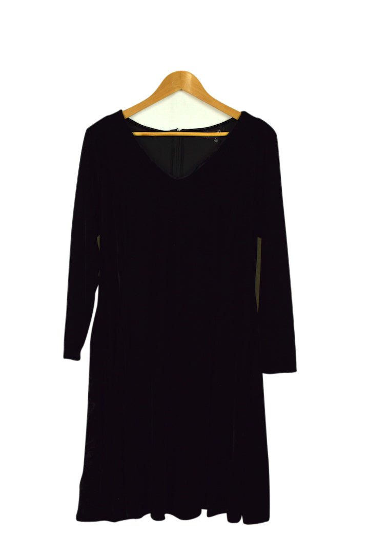 Black Velour Dress