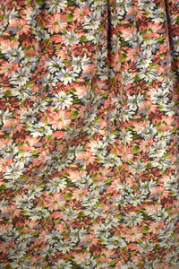 Reworked Floral Print Skirt
