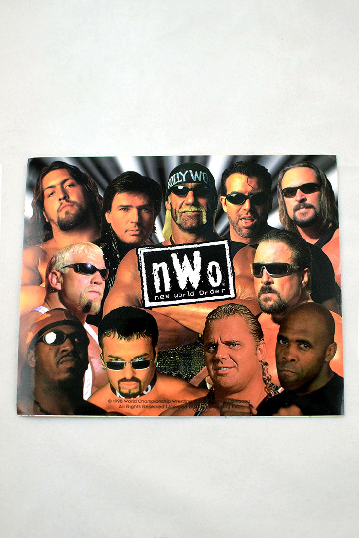 Deadstock 1998 NWO/WCW rectangular shaped sticker