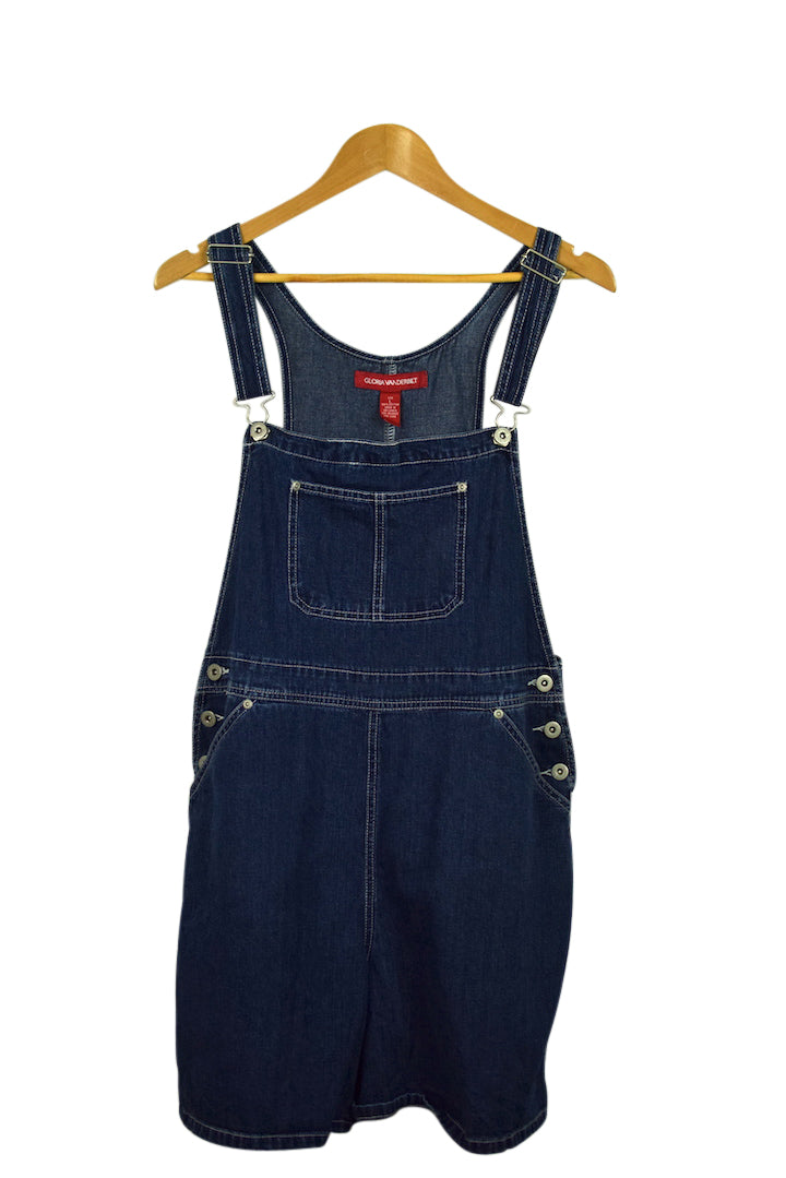 Short Denim Overalls