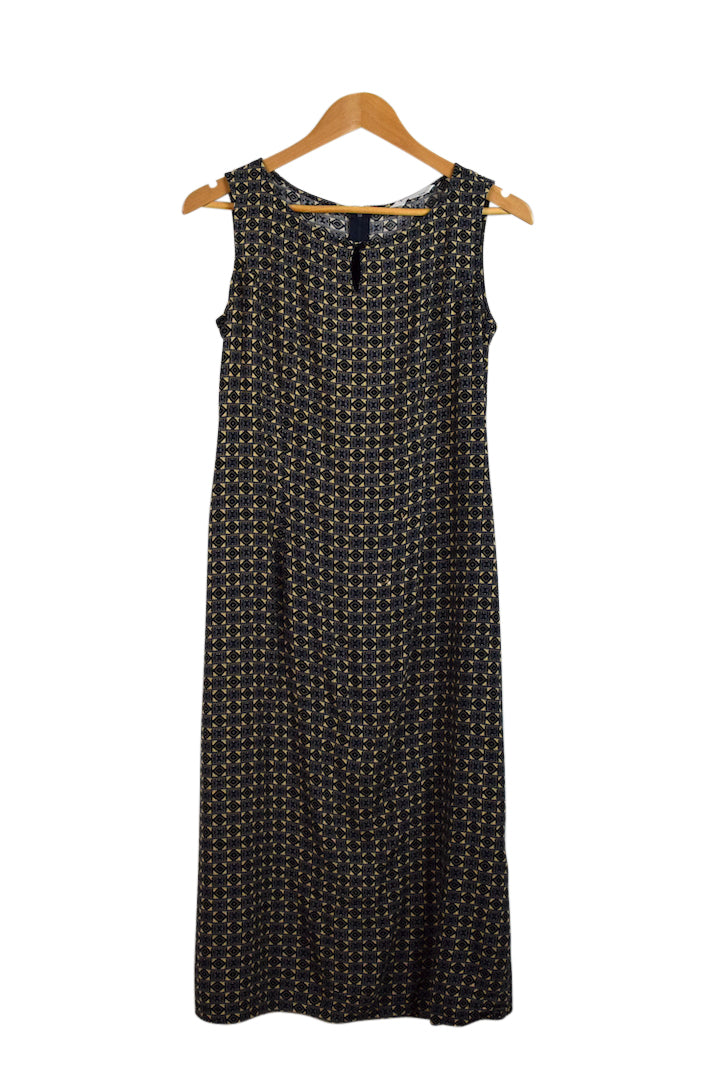 Tile Print Dress