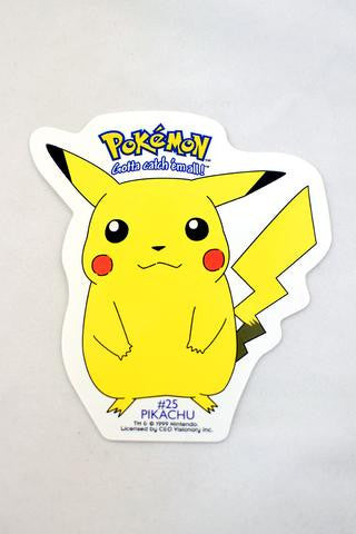 Deadstock 1999 Pikachu Pokemon Sticker