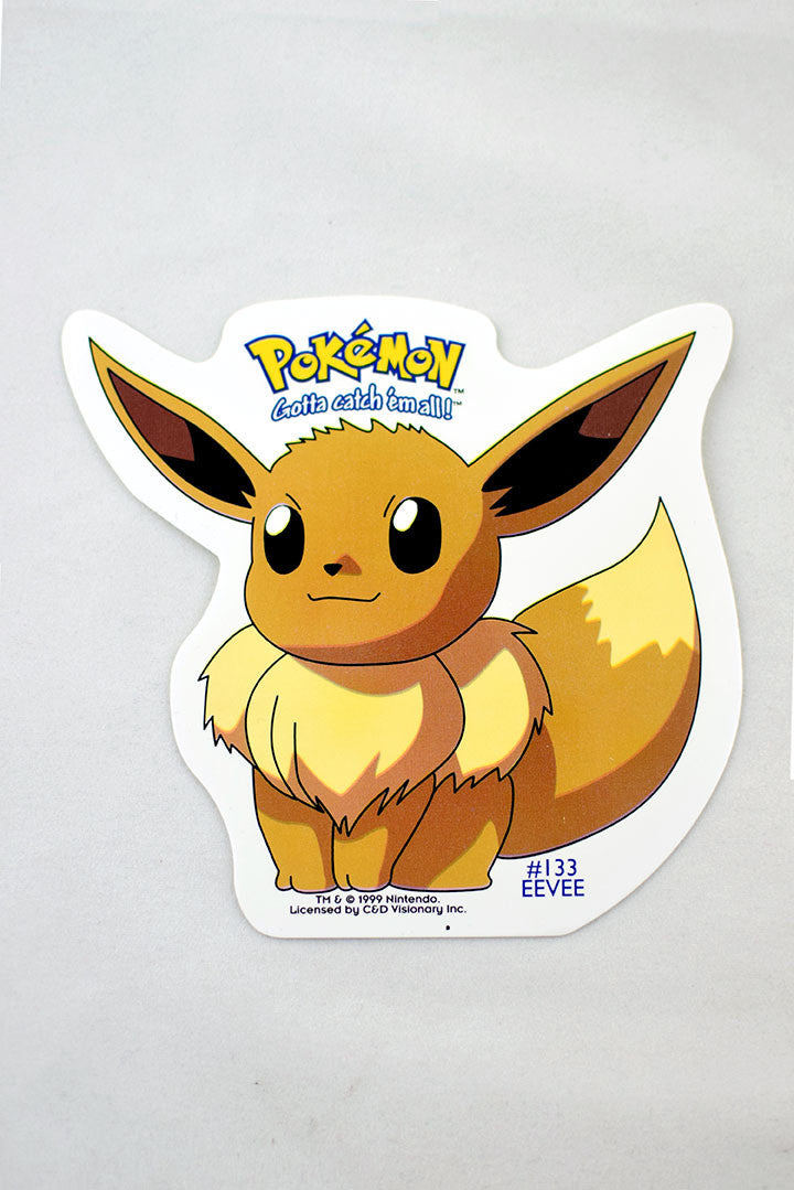 Deadstock 1999 Eevee Pokemon Sticker