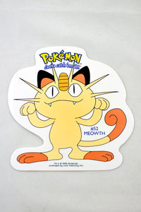 Deadstock 1999 Meowth Pokemon Sticker