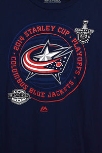 2014 Colombus Blue Jackets NHL T-shirt