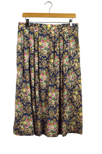 Worthington Essentials Brand Floral Print Skirt