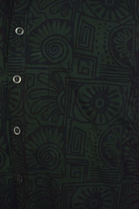 Johari West Brand Abstract Print Shirt