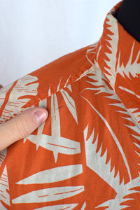 Orange Hawaiian Shirt