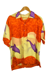 Dolphin Print Party Shirt