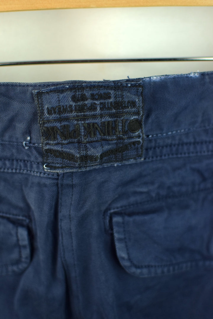 Blue Cargo Pants