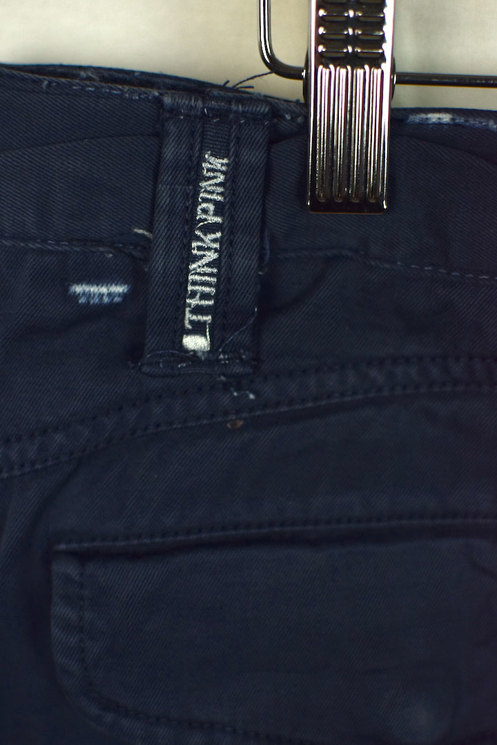 Blue Cargo Pants