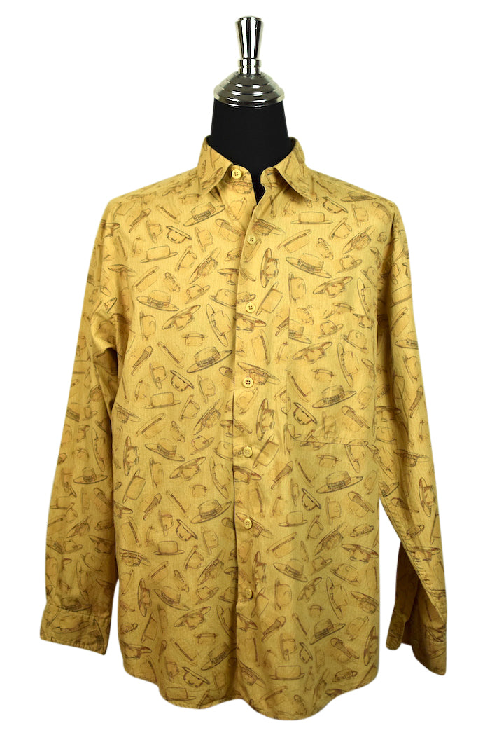 Hat Print Party Shirt